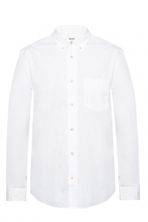 Shirt with a fastened collar, zdjęcie 1 Shirt with a fastened collar od Acne